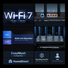 TPLink Archer BE6500 DualBand WiFi 7 Router BE400 Dual 25 Gbps Ports USB 30 Covers up to 2400 Sq ft and 90 Devices Quadc