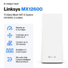 Linksys Mesh WiFi 6 Velop TriBand with Apple HomeKit Connect 120 Devices WiFi Extender Replacement 8100 Sq Ft Coverage M