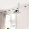 VIVO Universal Ceiling Extending Projector Tray Mount Height Adjustable Projection No Hole Installation Hidden Cable Rou
