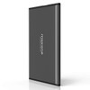 Maxone 500GB Ultra Slim Portable External Hard Drive HDD USB 30 Compatible with PC Laptop Charcoal Grey