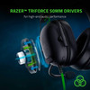 Razer BlackShark V2 X Gaming Headset 71 Surround Sound 50mm Drivers Memory Foam Cushion For PC PS4 PS5 Switch 35mm Audio