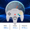KIWITATA Wireless N64 Controller for Switch Online Games 24ghz Rechargeable N64 Remote Wireless USB Joystick Game Contro