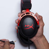 HyperX Cloud Alpha Gaming Headset Dual Chamber Drivers Legendary Comfort Aluminum Frame Detachable Microphone Works on P