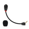Microphone Replacement for Kingston HyperX Cloud II Wireless Gaming Headset Detachable Mic Boom with LED Mute Indicator