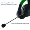 Kaira Pro Mic Replacement for Razer Kaira Pro Wireless Gaming Headset 35mm Detachable Noise Cancelling Microphone Boom f