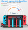 Switch Controller Charger Dock Station Compatible with Nintendo Switch Accessories OLED Model Joycons KDD Joycon Chargin