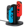 TalkWorks JoyCon Charger Dock For Nintendo Switch Gaming Controllers 4Remote Docking Charging StationUSB Compatible w Sw