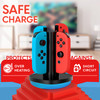 TalkWorks JoyCon Charger Dock For Nintendo Switch Gaming Controllers 4Remote Docking Charging StationUSB Compatible w Sw