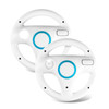 Beastron Mario Kart Racing Wheel 2 Sets White Color Bundle
