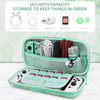HYPERCASE Green Marble NSOLED Switch Carrying Case Accessories Storage Portable Travel Bag for Switch Console Accessorie