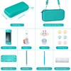 innoAura Switch Lite Case 18in1 Accessories Bundle for NS Switch Lite 2019 with Protective Carrying Case Game Holder Scr