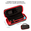 Switch Accessories Bundle for Nintendo Switch Games Kit with Carrying Case Steering Wheels Screen Protectors Charging Do