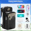 GLDRAM Travel Carrying Case for Nintendo Switch 2 NS OLED Lite Theme of Zelda Shoulder Sling Bag Portable Crossbody Back