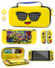 GLDRAM Theme of Fortnite Switch OLED Case Bundle Portable Travel Carrying Storage Bag for Nintendo Switch OLED PC Protec