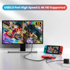 NEWDERY Switch Dock for TV Type C to 4K HDMI Hub Adapter Portable Travel PD Charging Dock for Nintendo Switch OLEDSteam