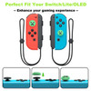 Thumb Grips Caps for Nintendo Switch 1 OLEDLite 4 Pcs Silicone Thumb Grip Caps for Nintendo Switch Joystick Cover Cute A