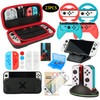 Accessories Bundle Pack for Nintendo Switch OLED Model2021 Family Party Kit with Carrying Case Joy Con Charging Dock Gri