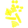 Deal4GO A B X Y DPad Home Capture L R ZR ZL Triggers Button set Replacement for Nintendo Switch Lite Yellow