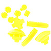 Deal4GO A B X Y DPad Home Capture L R ZR ZL Triggers Button set Replacement for Nintendo Switch Lite Yellow