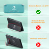 FINTIE Carrying Case for Nintendo Switch Lite 2019 Shockproof Hard Shell Protective Cover Travel Bag with Game Card Micr