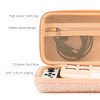 GeekShare Pink Bunny Plush Bag Carry Case Compatible with SwitchOLED Portable Slim Travel Carrying Case with Removable H