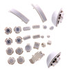 Deal4GO Original Button Set wA B X Y DPad Home Capture L R ZR ZL Triggers Replacement for Nintendo Switch Lite White SWL