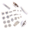 Deal4GO Original Button Set wA B X Y DPad Home Capture L R ZR ZL Triggers Replacement for Nintendo Switch Lite White SWL