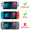 PlayVital Pink Cute Carrying Case for Nintendo Switch OLED Thumb Grip Caps Kitten Chicken Slim Travel Case for Switch Po