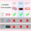 Pink Unicorn Carrying Case Compatible with Nintendo Switch Lite with Crystal Glitter Soft Protective Case CoverScreen Pr