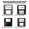 TNP New 3DS Case Ultra Clear Crystal Transparent Hard Shell Protective Case Cover Skin for New 2015 Nintendo 3DS