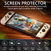 Orzly Glass Screen Protector for Nintendo Switch OLED 2024 Console Accessories Pack of 4 Tempered Glass Life time Editio