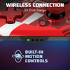 PDP Gaming REMATCH GLOW Wireless Nintendo Switch Pro Controller Licensed Nintendo Switch 2LiteOLED Motion Controls Recha