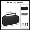 FANPL Carrying Case for Nintendo Switch Lite Portable Travel Accessories Bundle with Blue Switch Lite Storage Case Clear