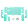eXtremeRate DIY Replacement Shell Buttons for Nintendo Switch Back Plate for Switch Console Housing with Colorful Button