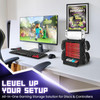TNP Switch Organizer Station Game Storage Tower Stand for Nintendo Switch OLED with Dock Holder 10 Game Case Vertical Sh