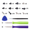 eXtremeRate Cross Screwdriver Set Opening Tools Repair Kits for Nintendo Switch OLED Joycon and Console with Spare Screw