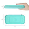CoBak Carrying Case for Nintendo Switch Lite with 1 Screen Protector 1 Grip Case and 4 Thumb Grip Caps Ultra Slim Premiu