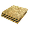 MightySkins Carbon Fiber Skin for Sony PS4 Pro Console Gold Tiles Protective Durable Textured Carbon Fiber Finish Easy t