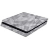 MightySkins Carbon Fiber Skin for Sony PS4 Slim Console Gray Polygon Protective Durable Textured Carbon Fiber Finish Eas