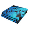 MightySkins Carbon Fiber Skin for Sony PS4 Pro Console Blue Skulls Protective Durable Textured Carbon Fiber Finish Easy