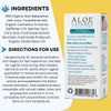 Aloe Cadabra Flavored Personal Lubricant and Vaginal Moisturizer, Organic Edible Aloe Lube for Men, Women and Couples, Non-Staining, pH Balanced, Toy online at globaldelivered