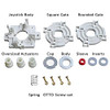 SZJLMKJ Arcade OTTO Joystick DIY Upgrade Kits Korean Style V2 Kit for Sanwa JLFTP8YT JoystickHori Hayabusa Joystick