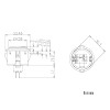 8 Pcs Original Qanba Illuminated Buttons Qanba Sanp In LED Buttons for DIY Cabinet Machine Arcade Machine 24MM30MM 30MM