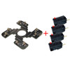 Replaced JLF PCB for Sanwa TPMA PCB Board With 4pcs D3V 187 Microswitches Hot Swap Joystick Board for OTTO DIY V2 V5 Kit
