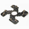 Replaced JLF PCB for Sanwa TPMA PCB Board With 4pcs D3V 187 Microswitches Hot Swap Joystick Board for OTTO DIY V2 V5 Kit