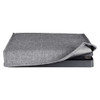 eXtremeRate Gray Horizontal Dust Cover for PS4 Slim Soft Neat Lining Dust Guard Anti Scratch Waterproof Cover Protector