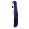 MapofBeauty 40 Inch/ 100 cm Anime Costume Long Straight Cosplay Wig Party Wig (Dark Purple) online at globaldelivered