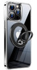All Metal Super Glitter Magnetic Phone Ring Holder for Magsafe Magnet Finger Ring Grip Stand Holder Compatible with Mag