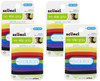 Scunci No-slip Grip Evolution Bright Jelly Ponytailers, 56-Count, Colors may vary online at globaldelivered