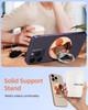 LISEVO Phone Ring Holder Compatible with MagSafe Magnetic Phone Grip for Women Cute Removable Finger Ring Grip Adjustabl